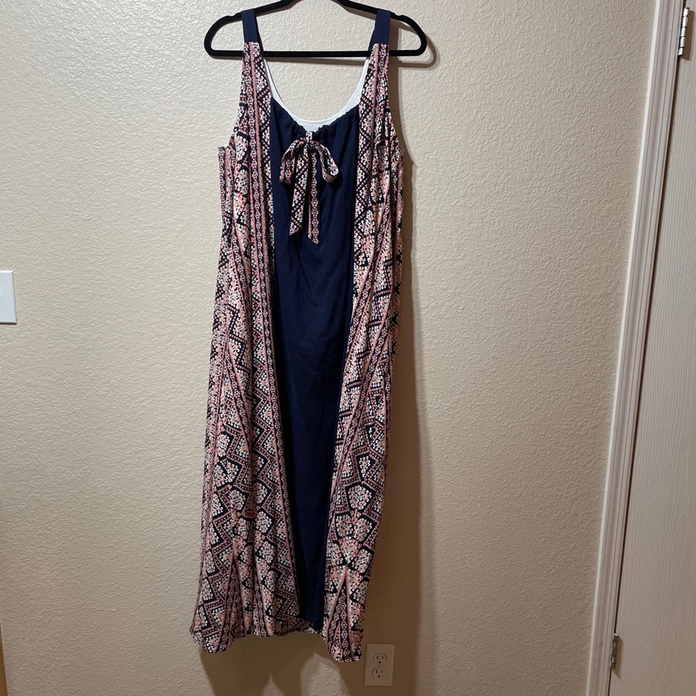 Cute summer dress Mystree maxi dress new without tags  multi color